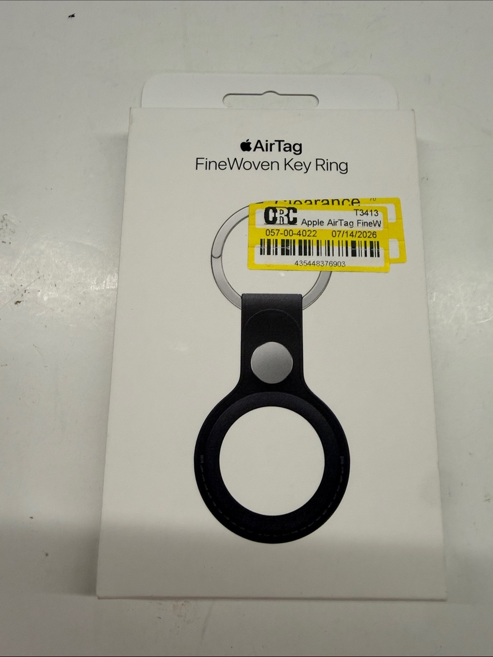 NEW Apple FineWoven Key Ring - Air Tag